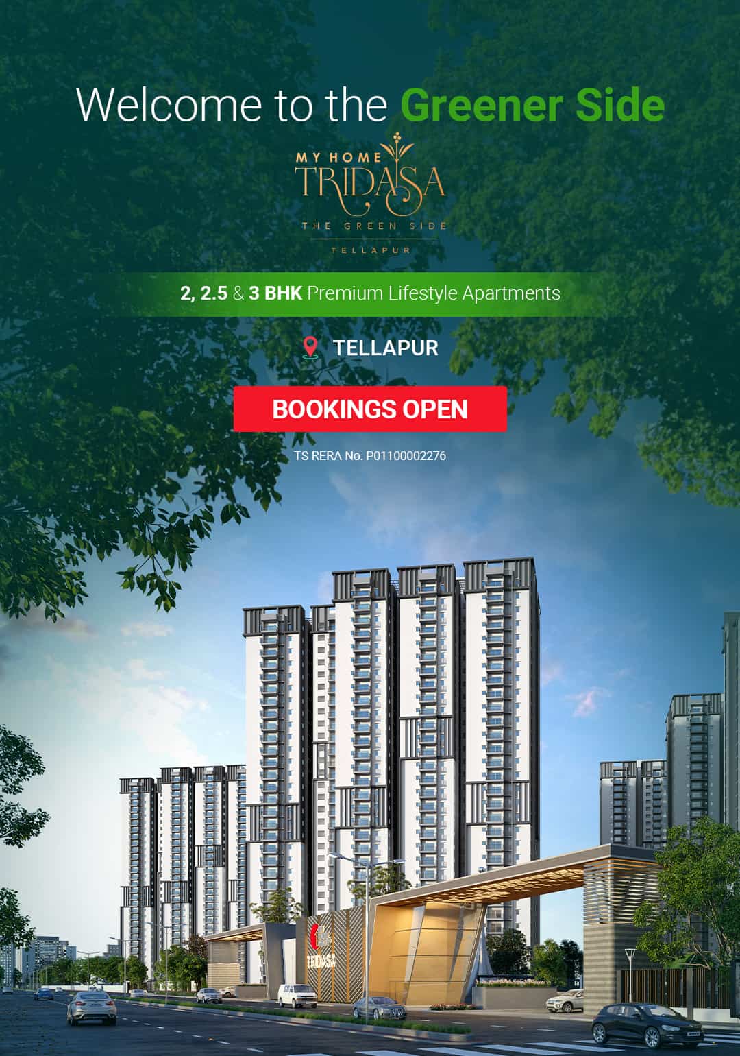 Tycoons Square Avenue 3  Aster Luxurious 2, 3 BHK Flats